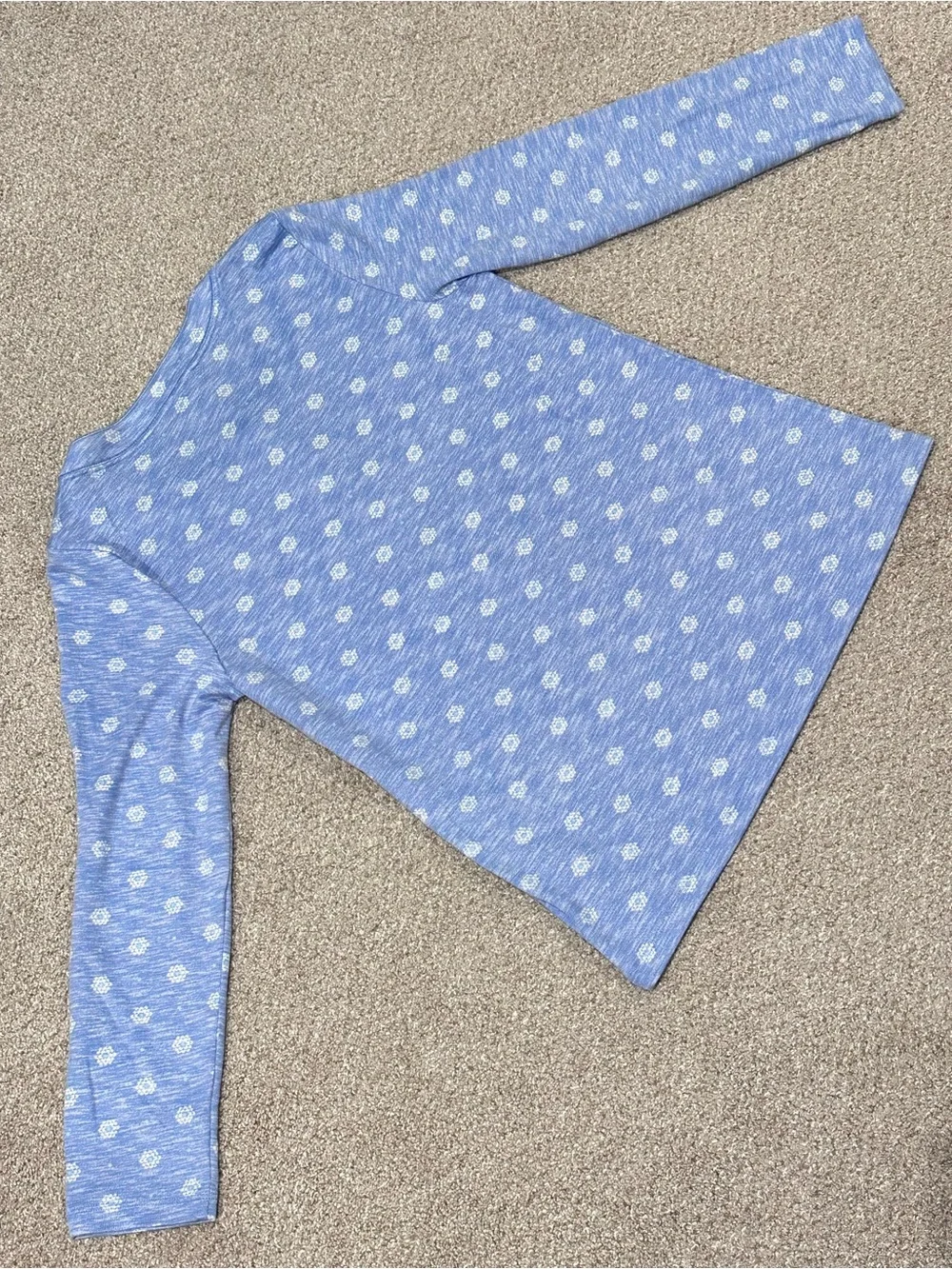 NWOT Charter Club Intimates Blue Floral Pajama Set